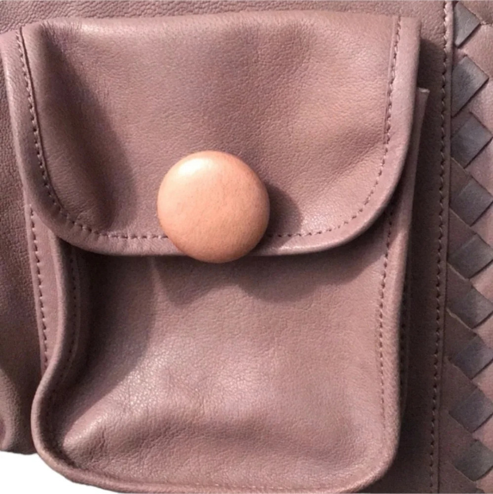 Ipanema Blush Leather Satchel NWT ๐ anthropology - Picture 3 of 10